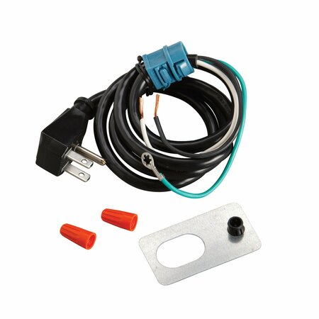 ALMO Broan-NuTone Range Hood Power Cord Kit with Grounding Plug and Installation Accessories HCK44